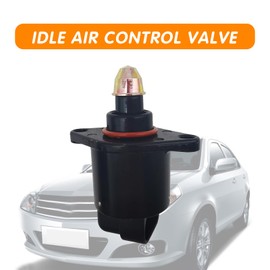 ijuicy 1 PC Car Idle Air Control Valve, Throttle Stepper Motor for Stable Engine Operation, Original Replacement Parts, OEM: 90380/10526/90325864, Compatible with King Kong Idle Motor (Black)