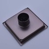 Orhemus Square Shower Floor Drain with Removable Cover Grid Grate