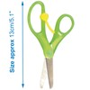 Baker Ross E7376 Spring-Loaded' Kids Scissors (Pack of 3) for