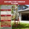 3 Step Ladder Folding, Step Stools for Adults with Wide