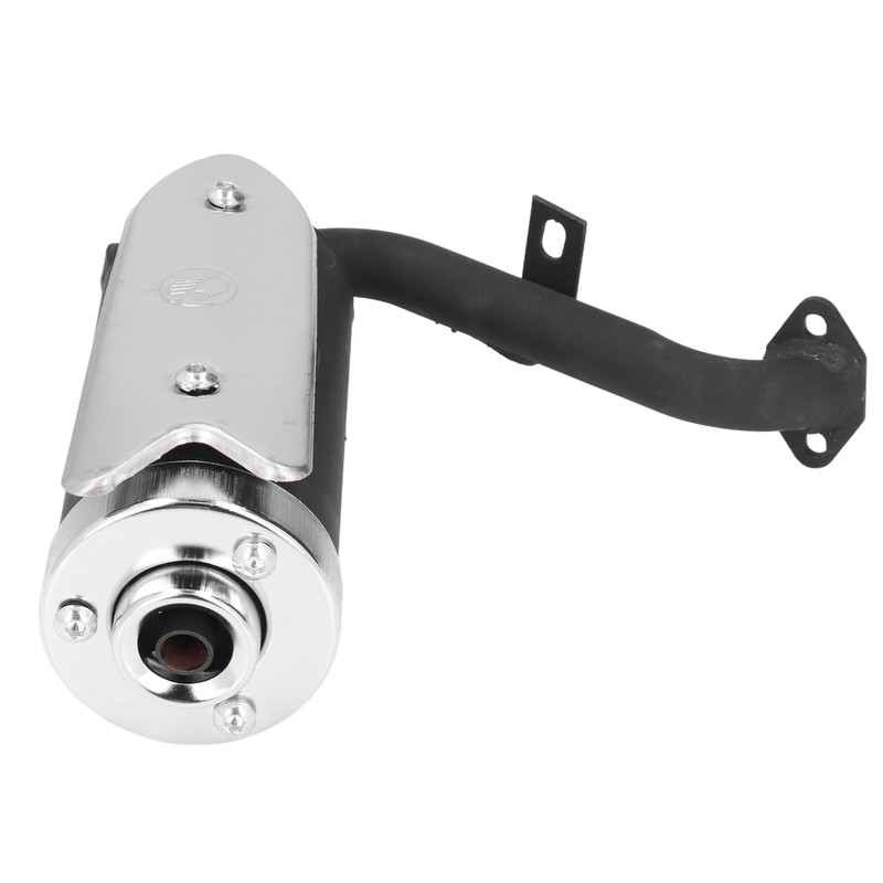Scooter Exhaust Pipe Metal Alloy Replacement for 43cc 49cc Quad