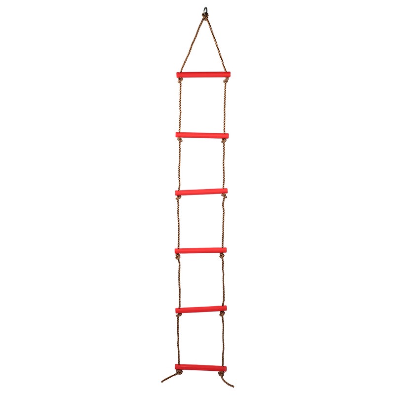 SixSection Children Climbing Ladder SingleEnd Rope Climb Ladders Toy Outdoor