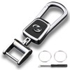 EZRA Key Holder, Car Keychain, Durable Metal, Key Case, Stylish,