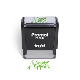 Promot Teacher Stamps for Classroom - Good Effort Self-Inking Motivational Stampers for Kids - Homeschool & School Grading Tool - Useful Teacher Gifts - Encouraging School Stamps for Teachers
