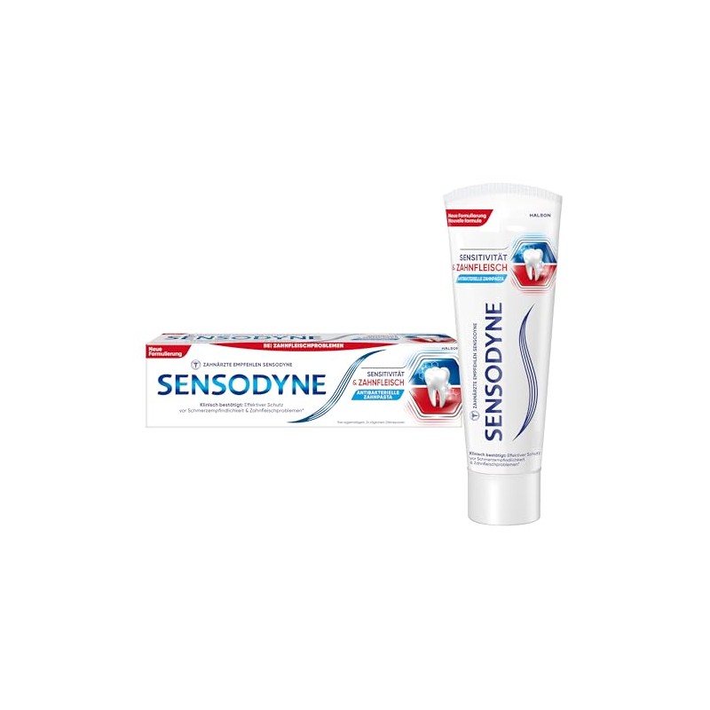 Sensodyne Sensitivity & Gum Toothpaste, 75 ml, Toothpaste for Improved