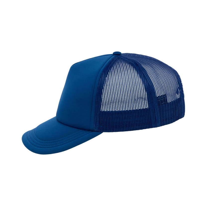 Lid Blank Basic Foam Trucker Gorra ajustable Snapback, verde azulado,