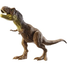 Jurassic World Toys Figura de dinosaurio de 12 pulgadas, acci n de golpe y masticaci n, sonidos, articulaciones m viles, gran regalo para edades de 4 a os en adelante, multicolor, HBK21