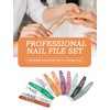 Nail File and Buffer Set, 12 Count Nail Files &