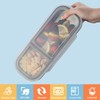 Misichao Snack Box with Compartments for Kids & Adults, Stainless