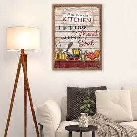 IPISSOI 5D Diamond Painting Kits and into The Kitchen Diamond Art Kits for Gift Diamond Painting Perfect for Home Office Wall Art Decor 12x16 Inch