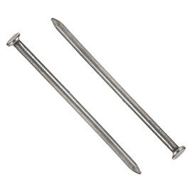 MewuDecor 4.0 x 100mm (4" Length) Flat Nails for Picture Wall Hanging, Wood Nails, Common Nails Hanging Nails, 50 PCS