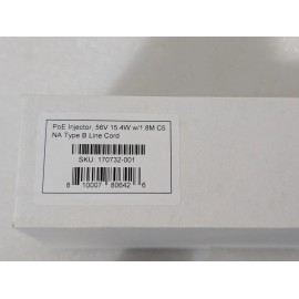 Phihong Lot Of 2x POE Injector 15.4W 56V Power Over Ethernet Gigabit Phihong POE15M-1AF