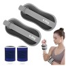 2 Ajustable Muñequeras Y Tobilleras Brazo Pierna Pesos 0.5kg