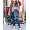 Tanming Women's Long Puffer Vest Casual Sleeveless Puffy Jacket with