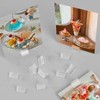 JINXIAN 80 Pezzi Porta Etichette Trasparente Riutilizzabile Porta Menu da