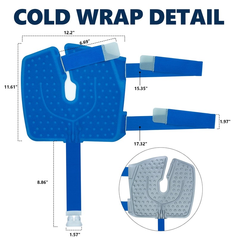 Knee Therapy Pad Provides Broad Coverage,Suitable for Most Cold Therapy