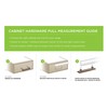 Liberty 62319SN 6-5/16" Kitchen Cabinet Hardware Drawer Handle Pull, Satin