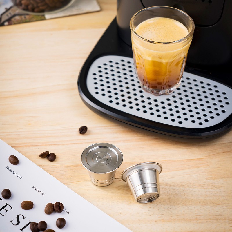 Refillable Coffee Capsule Reusable Coffee Pod Stainless Steel Easy to