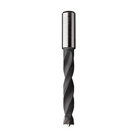 CMT 373.120.11 Four Flute Dowel Drill, 12mm (15/32-Inch) Diameter, 10X27mm Shank, Right-Hand Rotation