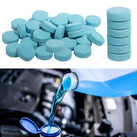 SCUARI 30PCS Windshield Washer Fluid,Wiper Fluid Tablets,Car Accessories Windshield Wiper Fluid,Wiper Fluid,Washer Fluid,Windshield Washer Tablets,Remove Glass Stains,Fits Car Window Glass Cleaning