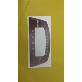 World Graphix Fits Yamaha VXR PRO 93 94 95 650 700 Carbon Fiber Decal Head Overlay Tach Fuel