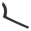 Rear Door Lower Molding Trim Black Side Lower Door Protective