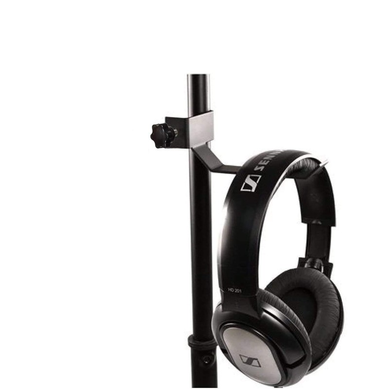 YTYKINOY Black Headphone Headset Tambourine Holder Hanger Clip Stand for