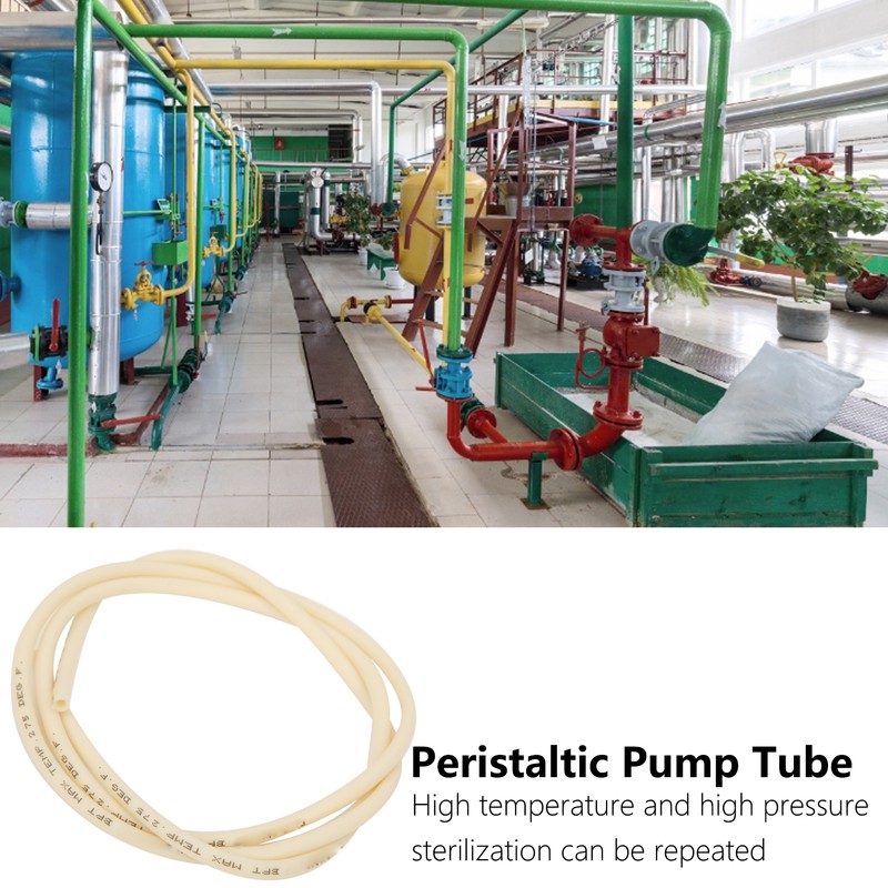 4 X 6mm BPT Peristaltic Pump Tube Rubber High Temperature