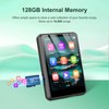 ZAQE 128GB MP3 Player Bluetooth 5.4 with 2.4 Inch TFT