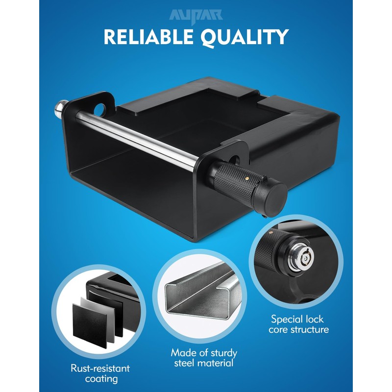 Aupar Patent-Designed Gooseneck Trailer Lock | Secure Your Trailer with