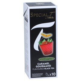 Special T - 10 Caramel Goumand - Capsules for Nestle Special.T machine - Green / Black Tea