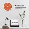 Roymnie Wall Clock, Silent Wall Clocks Battery Operated 8 Inch-Modern