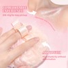 Noerrors Body Glitter Powder Puff Body Shimmer Powder Plush Peach