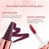 2 in 1 Gradient Lip Liner and Matte Lip Gloss