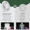 Aurolit Foldable Flag Pole Light Solar Powered, 1500 Lumen 36