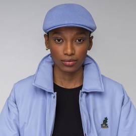 Kangol Kids Wool Flat Cap Iced Lilac L