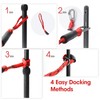 4 Feet Bungee Dock Line with Stainless Steel Clip &