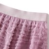 Dirholl Women's A-Line Fairy Elastic Waist Polyester Spandex Midi Skirt