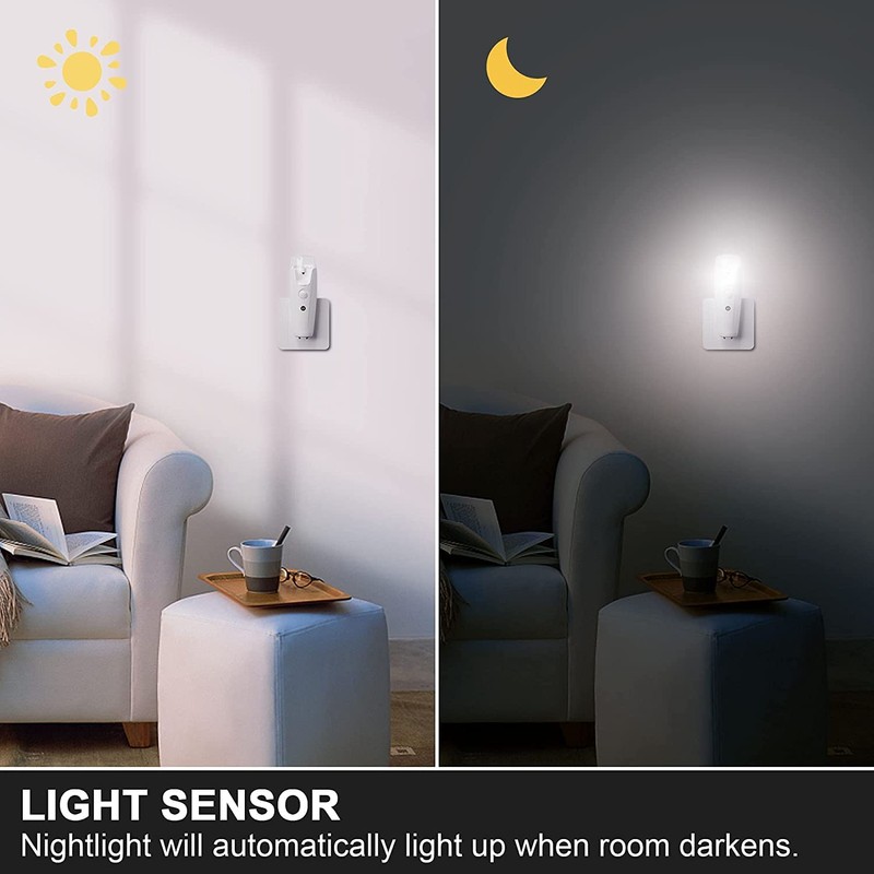 THOVAS Emergency Lights for Home, 3-in-1 Function Power Failure Light,