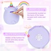 PHOCAS Unicorn Piggy Bank Kids Plastic Saving Coin Box Unicorn