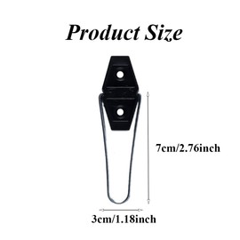 4Pcs Picture Frame Stand Metal Easel Back Support Photo Stand with Screws Picture Stands Display Photo Frame Display Accessories(Black)