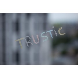 Trustic Universal Crayon Wax Marker for Industrial and Craft Detailed Marking on Lumber Metal Carton Ceramics Concrete Glass Plastic Tire 4 x 1/2", Pack of 12 (Black)