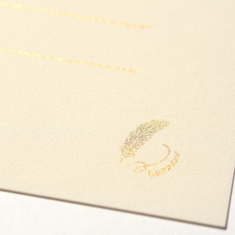 G.C.PRESS My Letter Papergold/Envelope Set