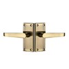 Designer Levers - Victorian Straight Lever Door Handles - Antique