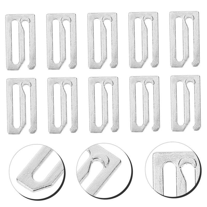 WOONEKY Barber Cape Hooks Replacement Metal Apron Clip for Haircut