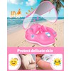 LAYCOL Baby Swimming Float Inflatable Baby Pool Float Ring with
