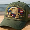 Eagle & Liberty – United States 250th Anniversary Hat,Embroidered Dad