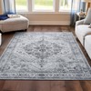 Wyatt & Ash Dream Mink Washable Geraldine Grey Geometric 5'3"