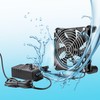GDSTIME IP67 Waterproof Fan, 120mmx25mm DC 12V Brushless Cooling Fan,