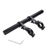 Yizhet Bike Handlebar Extender, 25cm / 9.84" Handlebar Extension Bracket Aluminum Alloy Bicycle Handlebar Extender Bracket Bar for Clamp Speedometer, GPS, Lamp, Flashlight, Phone Mount Holder